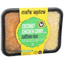 Cafe Spice Coconut Chicken Curry with Saffron Rice, 16 Ounce -- 6 per case