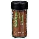 Spicely Organics Ground Cloves, 1.6 Ounce Jar -- 3 per case
