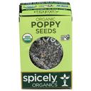 Spicely Organics Poppy Seeds, 0.4 Ounce Box -- 6 per case