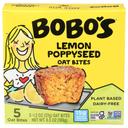 Bobos Lemon Poppyseed Oat Bites, 6.5 Ounce -- 6 per case