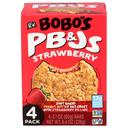 Bobos Soft Baked Peanut Butter Oat Crust with Strawberry Filling, 2.1 Ounce -- 24 per case