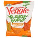 Sensible Portions Garden Veggie Flavor Burst Nacho Cheese Tortilla Chips, 10 Ounce -- 8 per case