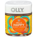 Olly Tropical Zing Hello Happy Gummy Worms, 60 Count
