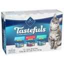 Blue Buffalo Tastefuls Natural Flaked Wet Cat Food - Variety Pack, 36 Ounce