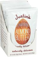 Justins Naturally Delicious Cinnamon Almond Butter, 1.15 Ounce Squeeze Pack -- 10 per case