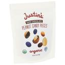 Justin's Dark Chocolate Peanut Candy Pieces, 4.5 Ounce -- 6 per case