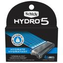 Schick Hydro Five Base Razors Refill, 4 count per pack -- 72 per case.