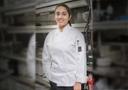 Winco Signature Chef White Womens Tapered Fit Small Chef Jacket -- 24 per case