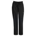 Winco Signature Chef Black Medium Womens Chef Pant with Drawstring Waist -- 24 per case