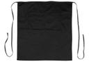 Winco Signature Chef Black Full Length Bistro Apron -- 60 per case