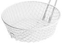 Winco White Plastic Non Stick Coating Coarse Mesh Breading Basket, 12 inch -- 36 per case