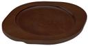 Winco FireIron Round Wood Underliner for CAST-8 Cast Iron Skillet -- 48 per case