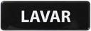 Winco Black Wash Spanish Information Sign, 3 x 9 inch -- 144 per case