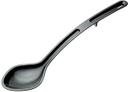 Winco Curv Black Polycarbonate Dual Spout Serving Spoon, 13 inch -- 144 per case