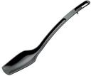 Winco Curv Black Polycarbonate 10 inch Tapered Serving Spoon, 3/4 Ounce Capacity -- 144 per case