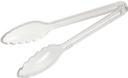 Winco Curv Clear Polycarbonate Serving Tong, 9 inch -- 144 per case