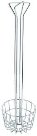 Winco Chrome Plated Tortilla Shell Fry Basket with 25 inch Long Handle, 6 1/4 x 6 1/4 x 25 inch -- 8 per case