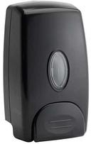 Winco Black Wall Mount Manual Bulk Soap Dispenser, 1 Liter -- 24 per case