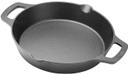 Winco FireIron Pre-Seasoned Cast Iron Skillet with Dual Loop Handle, 12 inch Dia -- 4 per case