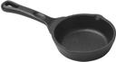 Winco FireIron Round Enamel Finish Mini Cast Iron Skillet, 3 Ounce -- 6 per case