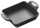 Winco FireIron Square Enamel Finish Mini Cast Iron Server, 10 Ounce -- 6 per case