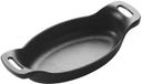 Winco FireIron Oval Enamel Finish Mini Cast Iron Server, 9 Ounce -- 6 per case
