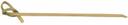 Winco Knotted Top Decorative Bamboo Food Pick, 4 inch Length - 100 pieces per pack -- 120 packs per case