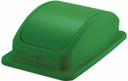 Winco Green Cover for PTC-23GRC Slender Trash Can -- 4 per case