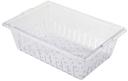Winco Clear Polycarbonate Colander for PFSF-9 Food Storage Box, 18 x 26 x 8.5 inch -- 6 per case