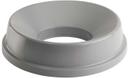 Winco Gray Funnel Top Round Lid for PTCR-22G Trash Can -- 12 per case