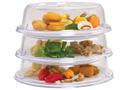 Winco Clear Polycarbonate Stackable Round Plate Cover, 9 inch -- 36 per case