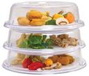Winco Clear Polycarbonate Stackable Round Plate Cover, 12 inch -- 36 per case
