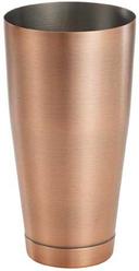 Winco After5 18/8 Stainless Steel Antique Copper Finish Bar Shaker Cup, 28 Ounce -- 48 per case