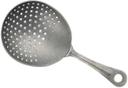 Winco After5 18/8 Stainless Steel Crafted Steel Finish Julep Strainer, 6 3/8 inch Length -- 120 per case