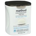 Method Free and Clear Dishwasher Detergent, 17.2 Ounce -- 4 per case