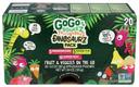 GoGo squeeZ Fruit and VeggieZ Dinosaurz Variety Pack, 3.2 Ounce -- 40 per case