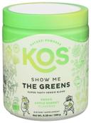 Kos Show Me The Greens Green Apple Sorbet Veggie Blend Powder, 10 Ounce