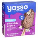 Yasso Vanilla Chocolate Crunch Yogurt Bar, 4 count -- 8 per case