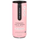 Pop and Bottle Caramel Cold Brew Oat Milk Latte, 8 Fluid Ounce -- 12 per case