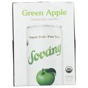 Sovany Organic Green Apple Sparkling Water, 48 Fluid Ounce -- 6 per case