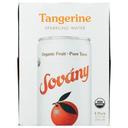 Sovany Organic Tangerine Sparkling Water, 48 Fluid Ounce -- 6 per case