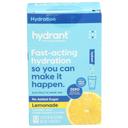 Hydrant No Added Sugar Lemonade Flavored Electrolyte Drink Mix, 12 count