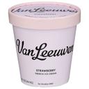 Van Leeuwen Strawberry French Ice Cream, 14 Fluid Ounce -- 8 per case