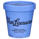 Van Leeuwen Peanut Butter Brownie Chip Ice Cream, 14 Fluid Ounce -- 8 per case