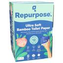 Repurpose Ultra Soft Bamboo Toilet Paper, 12 count -- 4 per case