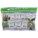 The Daily Crave Veggie Straws- Multipack, 6 Ounce -- 4 per case