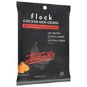 Flock Hot Nashville Seasoned Chicken Skin Crisps, 2.5 Ounce -- 8 per case