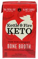 Kettle and Fire Tom Yum Chicken Bone Broth, 16.9 Ounce -- 6 per case