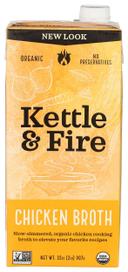 Kettle and Fire Chicken Cooking Broth, 32 Ounce -- 8 per case