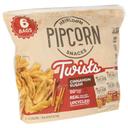 Pipcorn Cinnamon Sugar Twists, 6 Ounce -- 6 per case